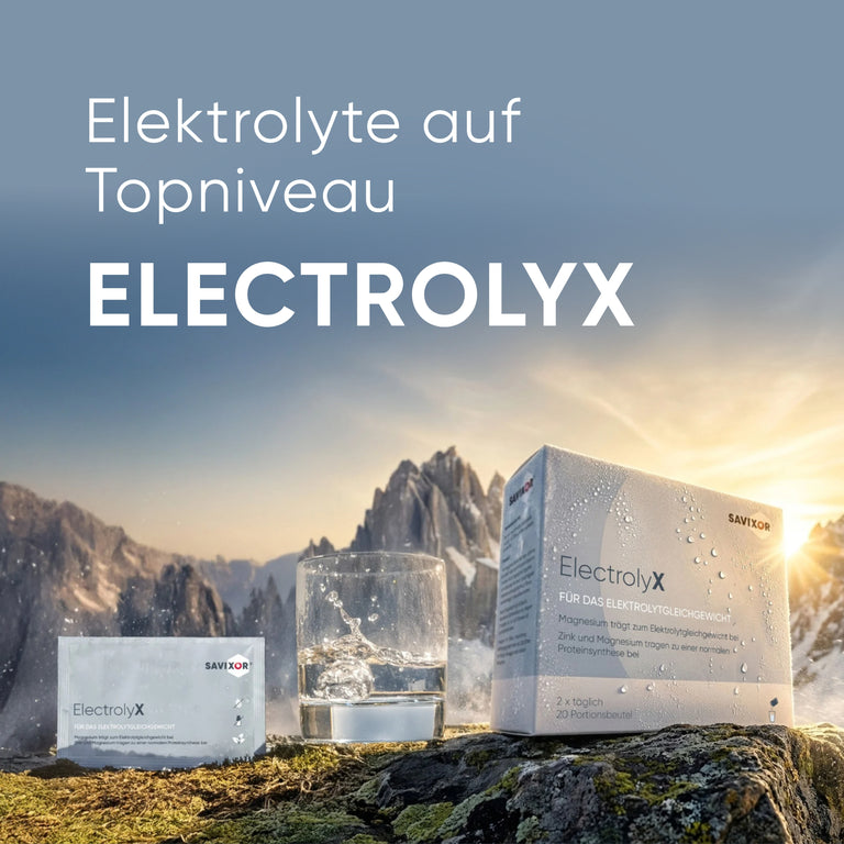Elektrolyte auf Top-Niveau. SAVIXOR